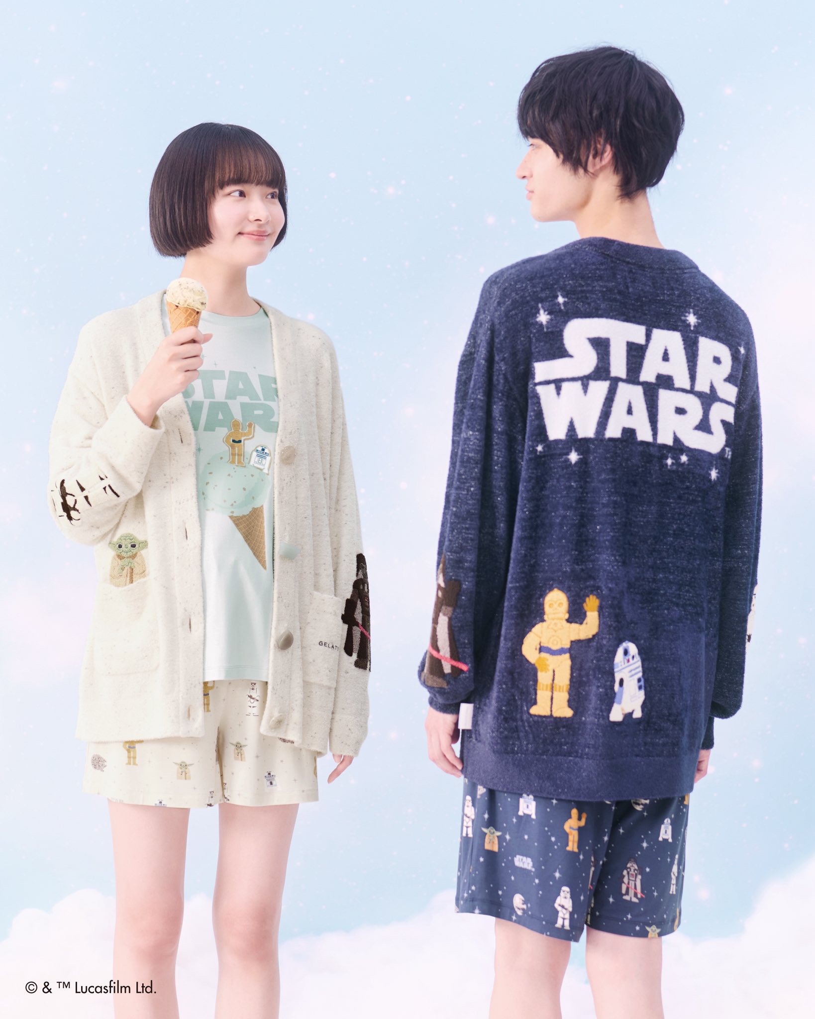 gelato pique STAR WARS ルームウェア セットアップ gelato pique on X: 