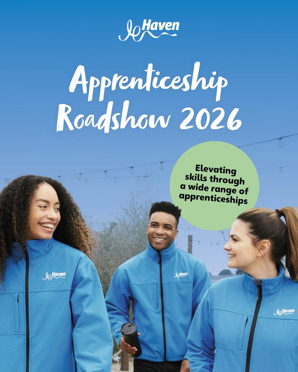 InspiroLearning's tweet photo. We're on the road visiting Haven Holiday Parks across England &amp; Wales! 🌊🏕️

We're raising awareness of apprenticeship opportunities that help colleagues build skills, gain confidence &amp; progress their careers.

Interested in developing your future talent? https://t.co/00QS4rifLZ https://t.co/tqhHwNFWUQ