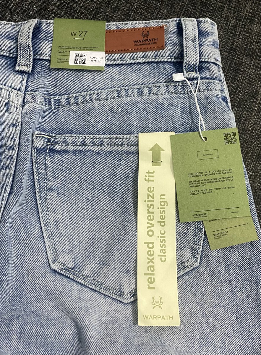 cigrtsaftrstres's tweet photo. WTS 🚨

Warpath Rovergy Jeans size 27
Brand new, tag masih nempel 🏷️
 Belum pernah dipake karena ternyata kekecilan di aku 😭

Bought 200k Letting go 150k aja

📍 Jogja
DM if interested ✨
#zonauangㅤ #zonajajan https://t.co/Go7HG1hnxh