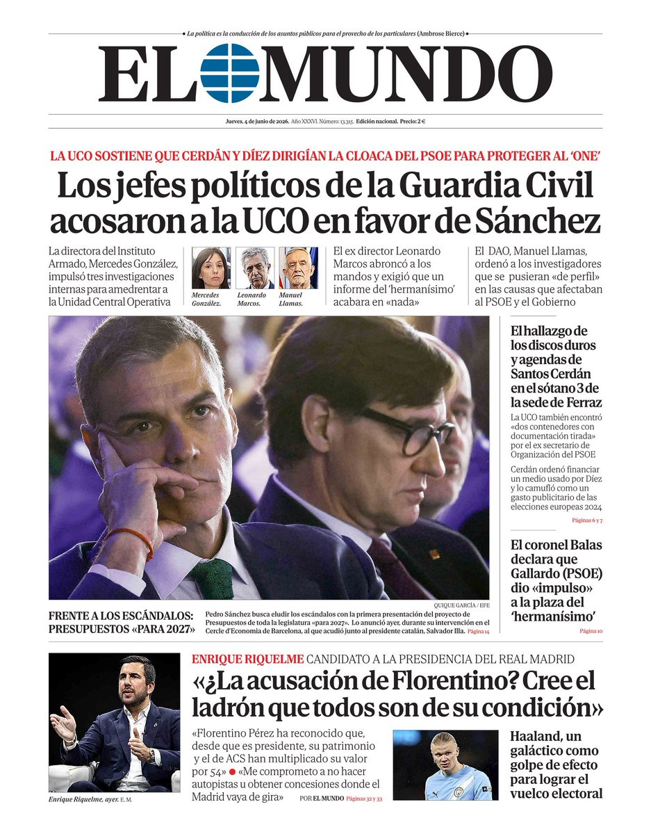 alvaro7carvajal's tweet photo. Hoy es un día histórico en EL MUNDO. 

Los redactores no firmamos noticias en web ni papel para reclamar una subida después de 15 años con el sueldo congelado.

No firmamos pero el compromiso con los lectores es igual de sólido que siempre
#Huelgadefirmas 
#SubidaSalarialYa https://t.co/LIvrcDzvyp