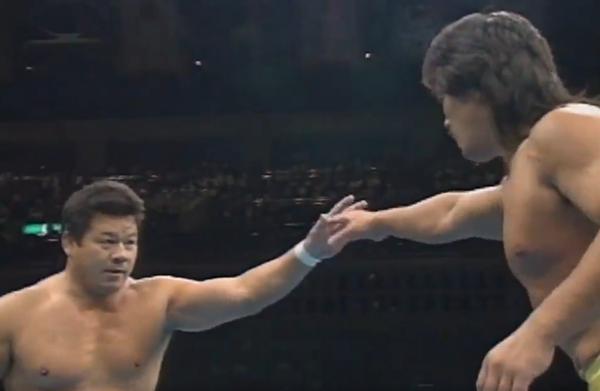 njpwglobal's tweet photo. 3️⃣4️⃣DAYS to #G1CLIMAX36！

G1 Climax 3 in 1️⃣9️⃣9️⃣3️⃣ saw Tatsumi Fujinami capture the trophy over Hiroshi Hase!

G1 Flashback: https://t.co/iYpTraC8bJ

#njpw https://t.co/P7nxosfDkx