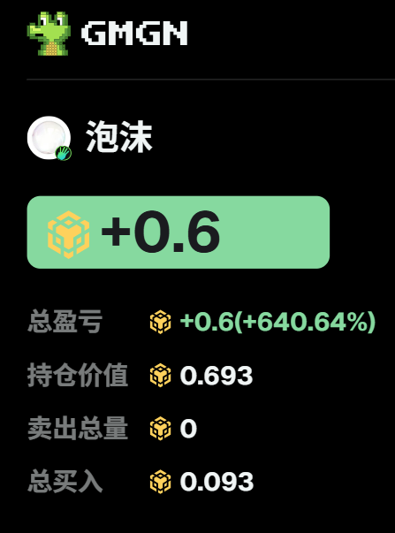 penn798's tweet photo. 这位交易员用 $56 赚了 $366 $泡沫

这款钱包以 $17.92K MC 购入，目前没有卖出任何持仓，当前持仓仍有 423 美元

0x98b7f8d322942d7142e7cc60d158fbc4414e4444 https://t.co/da63XZG59K