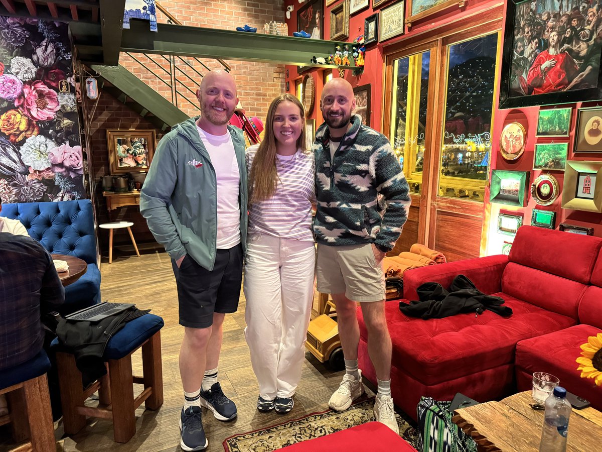 barrabest's tweet photo. You never know who you’ll meet when racing across South America… 🌎🏃‍♀️

This time, it was Molly Clifford from Race Across The World. @RATW_official 

But did she make it to the checkpoint in Peru before us? 👀

Find out in the next episode… https://t.co/sS03HheJfD