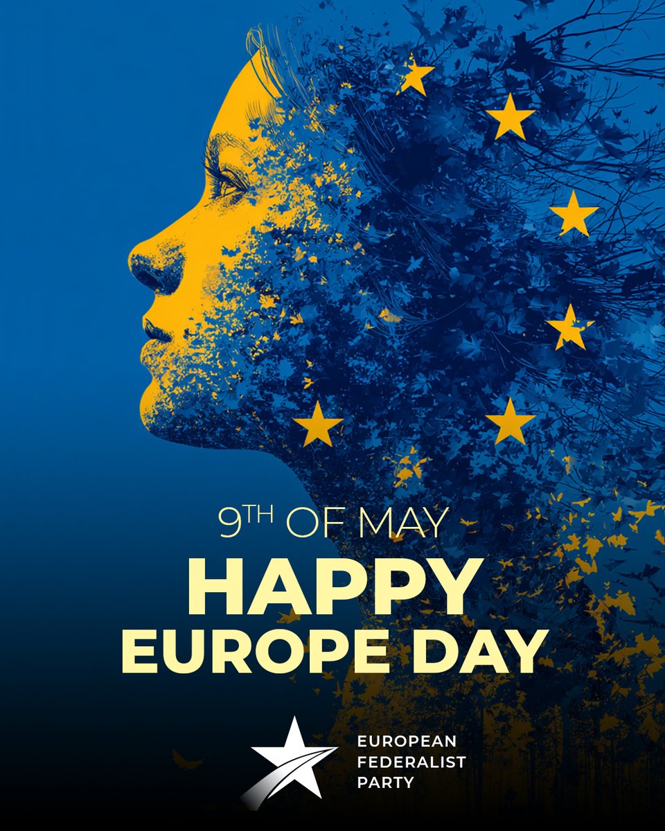 EuroFederalists's tweet photo. May 9 is not a museum piece — it’s a mandate for European power! 💪🇪🇺 #europeday https://t.co/QVPBY0qmYO