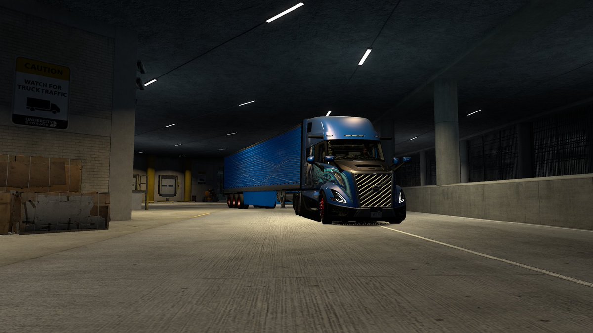 billy_speed's tweet photo. American Truck Simulator I am carrying Empty Pallets I start in Chicago end was Quincy I am leaving the depot and I am in traffic then tall buildings doing my trip out

#ATS
#AmericanTruckSimulator
@SCSsoftware
#CruisingIllinois https://t.co/8lk5D3vWv0