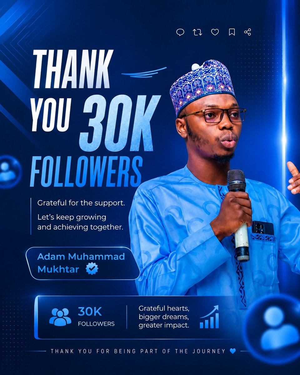 EngineerAdam123's tweet photo. 30,000 followers on X and counting! 🎉🔥

A huge thank you to everyone who's been supporting, engaging, and growing with me on this journey.

2026 is packed with opportunities, and we're just getting started. Turn on notifications and don't miss what's coming next.

Much love to every one of you. ❤️🤝🚀