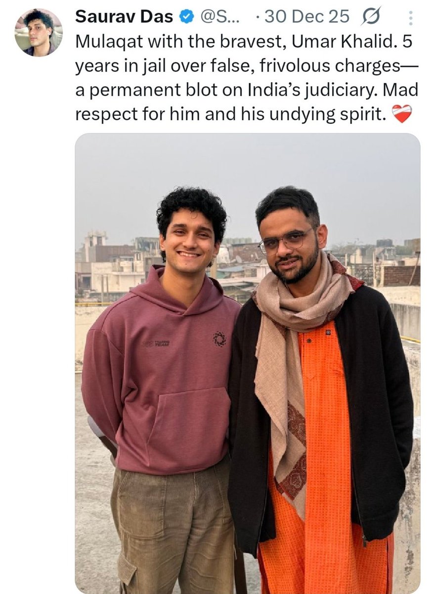 TGoyalji's tweet photo. Umar Khalid is now president of CJP. 

#Umar #CJP #CJPPROTEST https://t.co/tgWAGVVO7r