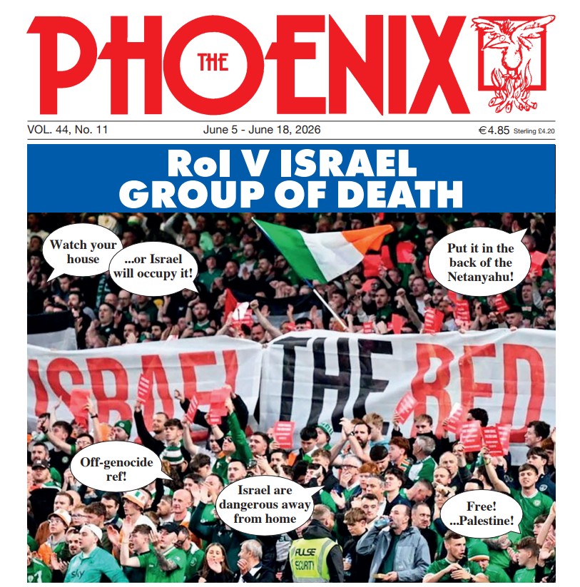 ThePhoenixMag's tweet photo. THE NEW ISSUE OF THE PHOENIX IS OUT NOW!
Goldhawk has all the inside stories!
Link in bio.

MARTIN’S CORE OF IRISH NEUTRALITY
PROFILE: NIAMH UÍ BHRIAIN
YOUNG BLOOD: TOMAS BRENNAN
HOLLY’S CHOICES
DAVID HOLOHAN’S NEW GIG
NORAH CASEY’S WAY WITH WOMEN
EOIN HAYES’S FLYER
KAY MULCAIRE’S BOUTIQUE BLUES
JUSTIN CARTHY’S RETURN
PAUL COLLINS’S RESCUE PROCESS
JUSTIN BARRETT ON THE ROPES
KEVIN BLAKE’S HEAVY GOING