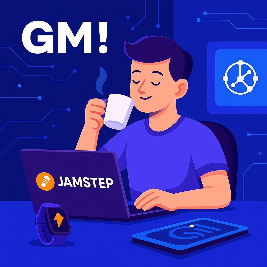 JamStepofficial's tweet photo. JamStep is moving forward! ⚡️
Our closed MVP test is complete, and we’ve gathered key insights. Next step: kicking off native iOS/Android app development with auto step-tracking &amp; fresh design. P.S. Finalizing our Pre-Seed round. Open to strong strategic partners. #Web3‌‌ #crypto https://t.co/wEDhBj1B6h