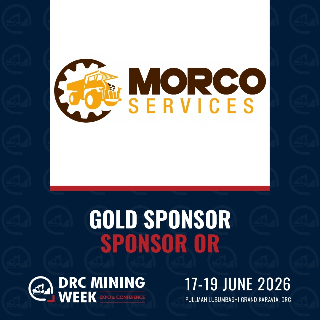 drcminingweek's tweet photo. 🤝 MORCO Services joins DRC Mining Week 2026 as a Gold Sponsor. A proudly Congolese enterprise delivering engineering excellence to the DRC's mining sector. 17–19 June, Lubumbashi.  

Get your pass: https://t.co/6Mo2Rk6cG7 

 #DRCMiningWeek #AfricanMining https://t.co/A4ZLEzNzy6