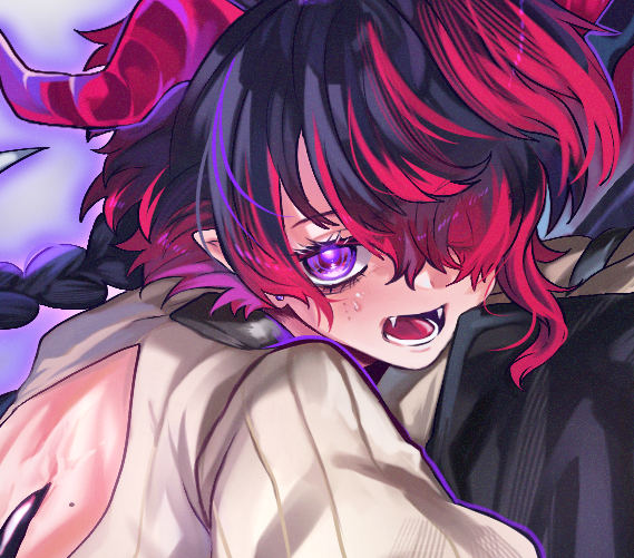 9Mee7's tweet photo. ユニホテほよん！！表情差分だよ〜〜💜🦇 https://t.co/ODfQwz09ch
