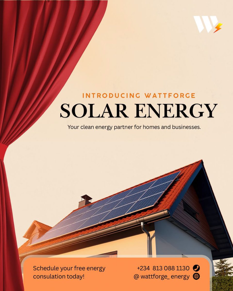 Wattforge Energy Limited tweet media