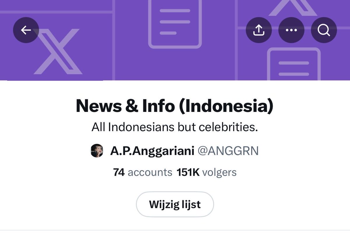 ANGGRN's tweet photo. It has been a while since the last time I checked my lists. I just realized this one has most followers! The least I could do to share about Indonesia to the world. Thanks everyone who participates in this list 🇮🇩 https://t.co/M5Kv6oDWTe