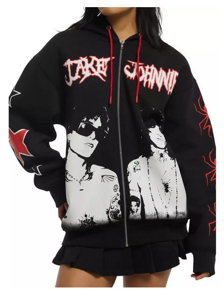 StoatBox's tweet photo. Wanting to buy JnJ merch but WHO designed the front of the hoodie/shirts bro

Budget non-existent its just a photo of them slapped on a hoodie, FOR $84??? https://t.co/vyn0tW6Iy2