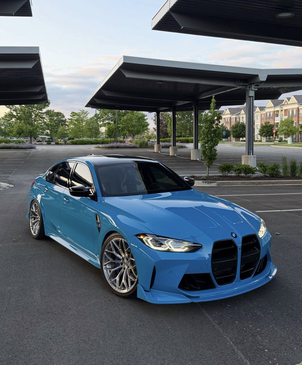 bmwfanworld's tweet photo. BMW M3 G80 💙💙 https://t.co/mtAPJALOZe