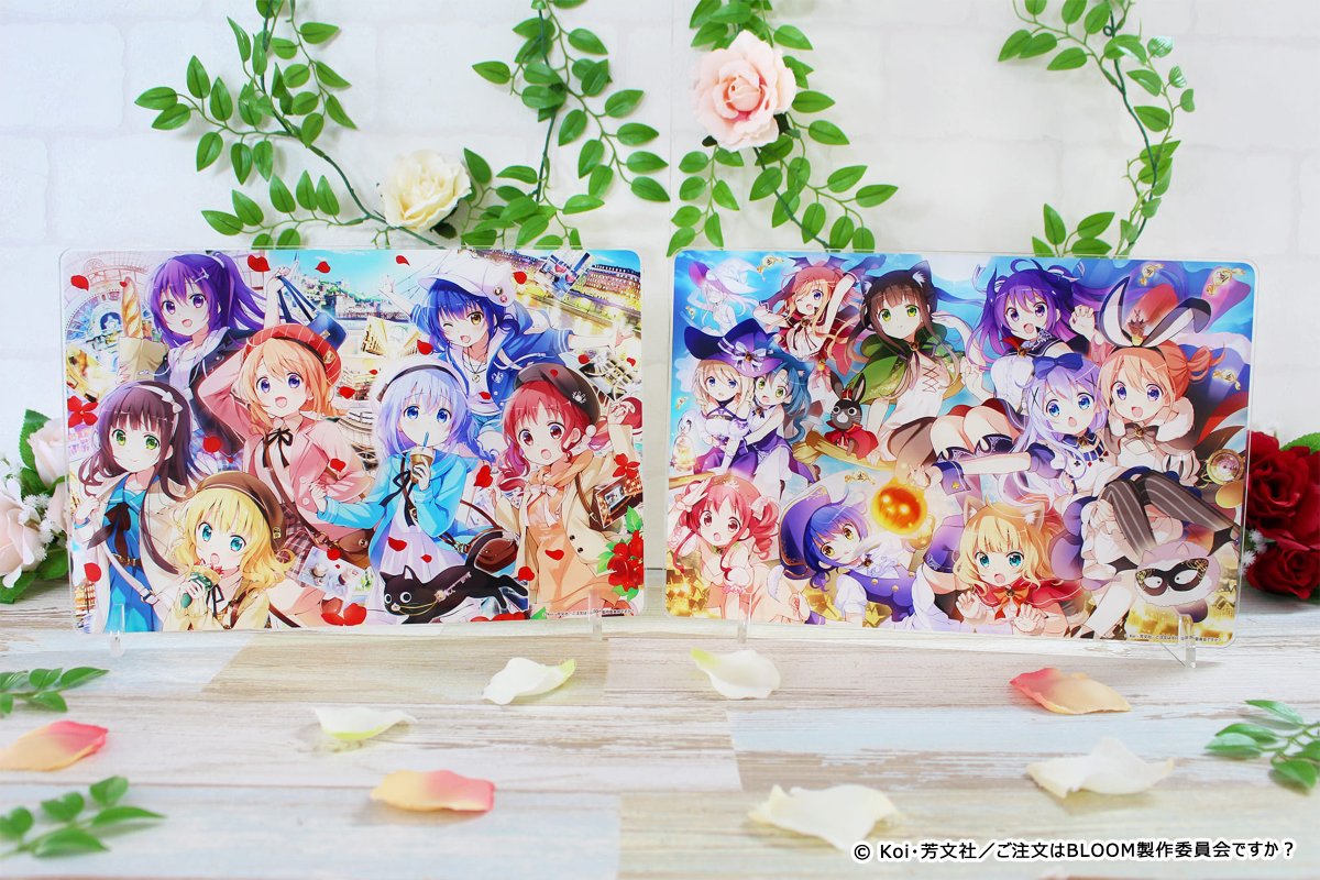 se_pla's tweet photo. 「ご注文はうさぎですか？ BLOOM」より
BIGアクリルボードのご紹介🐰

オフィシャル
https://t.co/wb75tBaF1F

#gochiusa #ごちうさ https://t.co/GI6tlywiXN