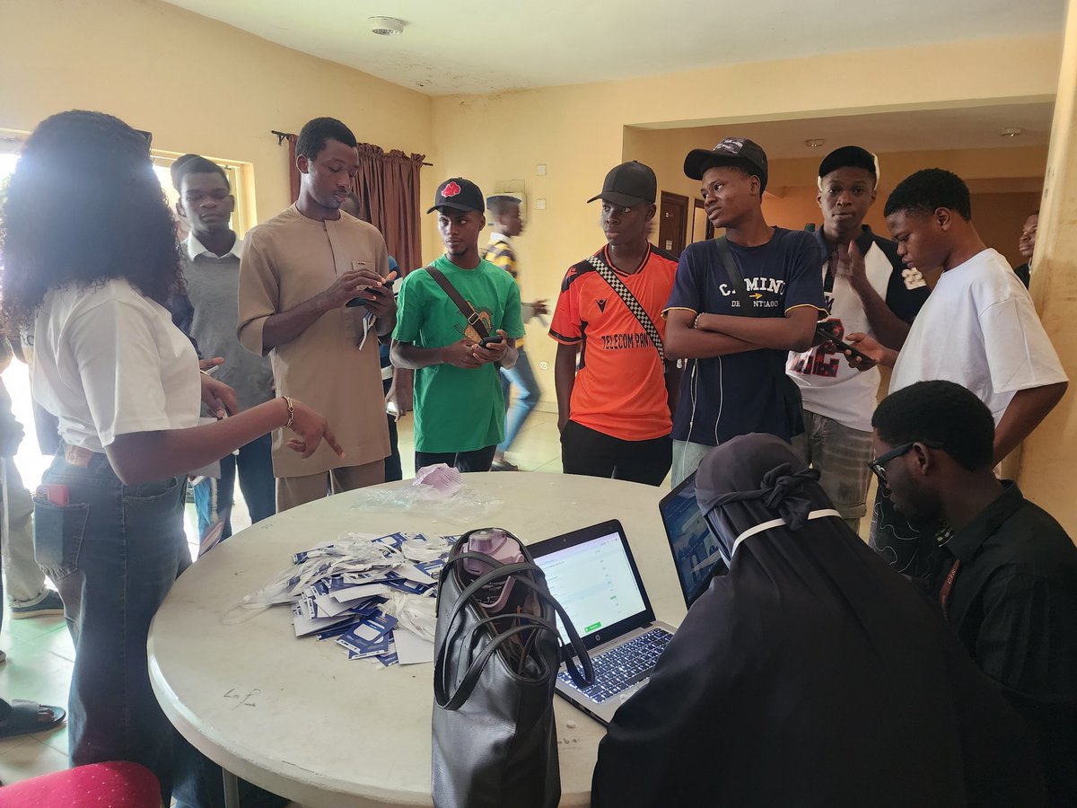 tic_uil's tweet photo. The energy is already building up! π₯
Arrivals and check-ins are fully underway at the Multipurpose Hall. The biggest tech showdown on campus is about to begin. Are you here yet?
#TIC2.0
#BuildForHere
#UnilorinTech https://t.co/sOiCBA3XGq