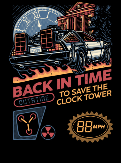 qwertee's tweet photo. "Back in time" for just 12hr more on https://t.co/PrRul7wbSk RePost for chance at FREE TEE! https://t.co/HrAKpYLDnx