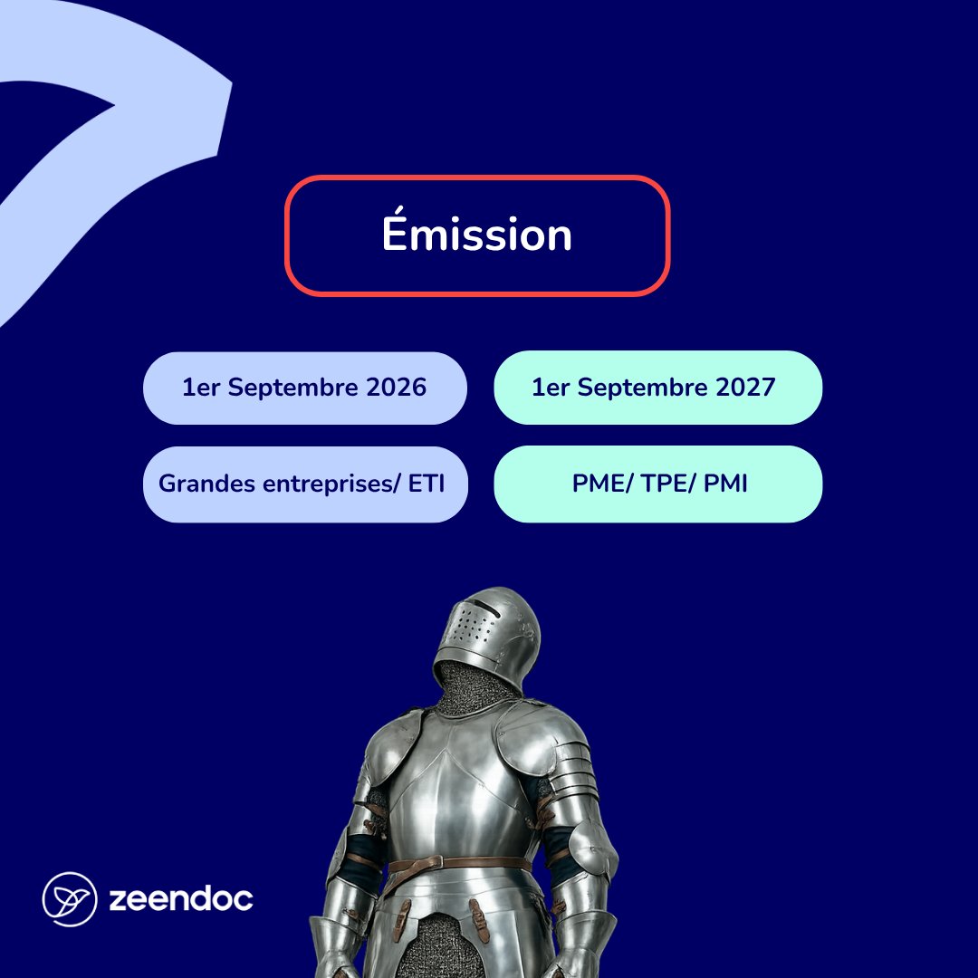 Zeendoc's tweet photo. Facture électronique : les échéances approchent plus vite qu’on ne le pense.

Avec l’offre PA de Zeendoc, bénéficiez d’un accompagnement vers la conformité grâce à nos partenaires EsaLink et Doxallia, officiellement immatriculés Plateformes Agréées (PA) par la DGFiP. https://t.co/OJykLDPMqI