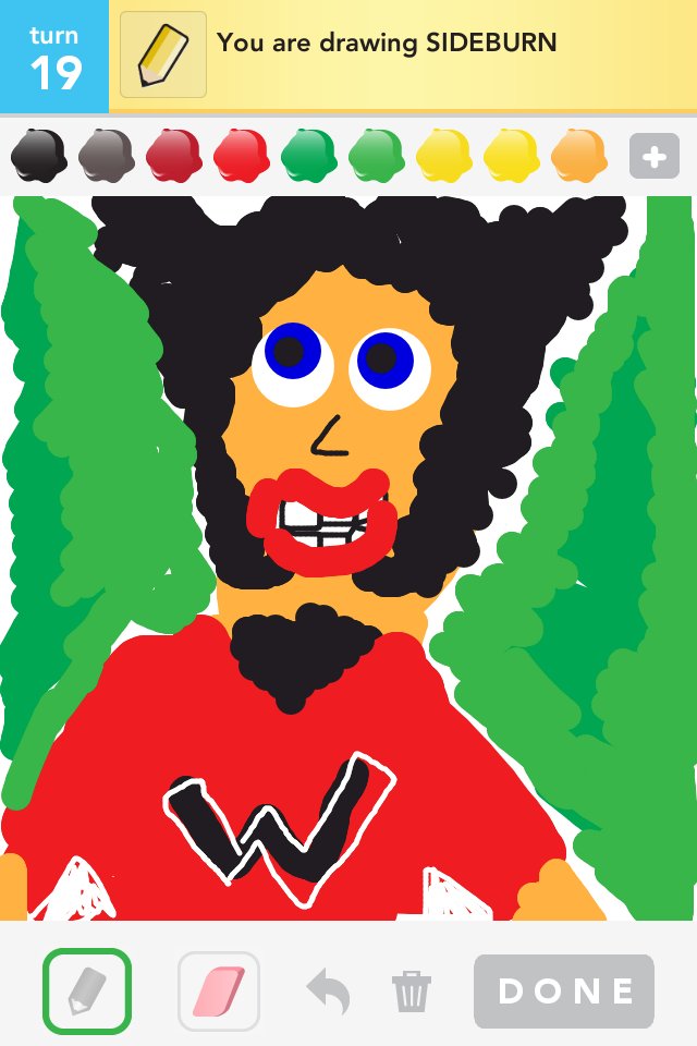 matthewhenzel's tweet photo. #Wolverine looked insanely brutal and fun on the #PS5. Here's my old #DrawSomething picture, (from 15 years ago?), to celebrate. https://t.co/V9SpQqXVLk