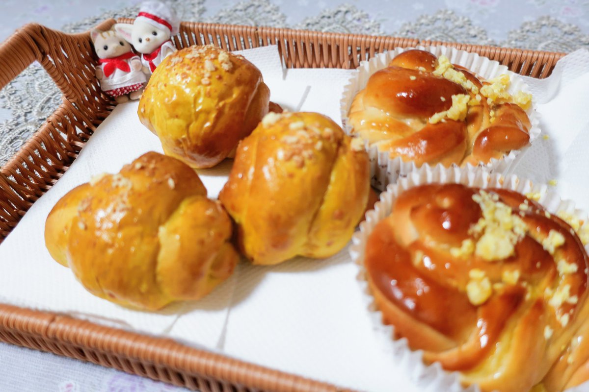 usachan0516's tweet photo. 久しぶりのパン教室でした🍞🥖🥐 https://t.co/2x0W7iCozb