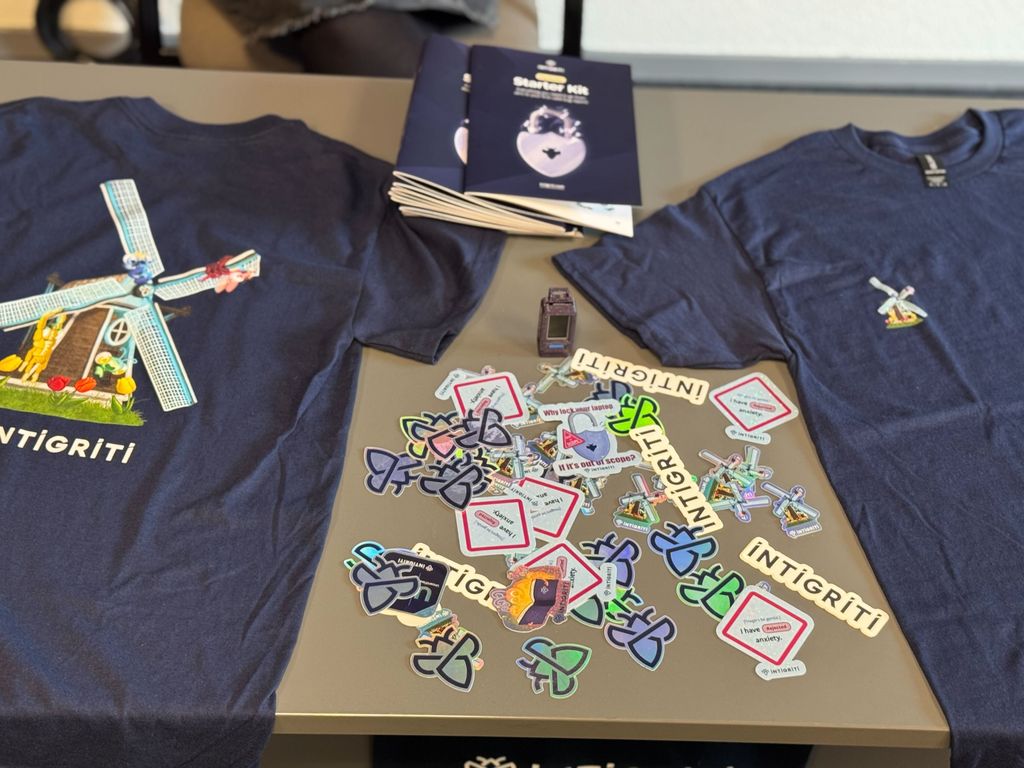 intigriti's tweet photo. We're live at OrangeCon! 🤠

Come find us at the Bug Bounty Village (room 5) for a live CTF challenge, bug bounty talks, community, and of course, some cool swag! 😎 https://t.co/sYnTxQNJp2