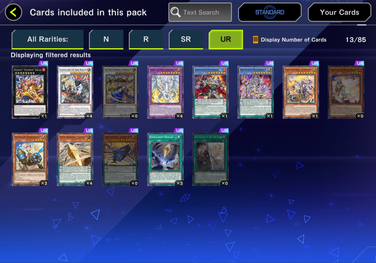 Twertitt's tweet photo. After 16,000.- Gems T_T

#遊戯王マスターデュエル #MasterDuel https://t.co/uEeyJCtr6D