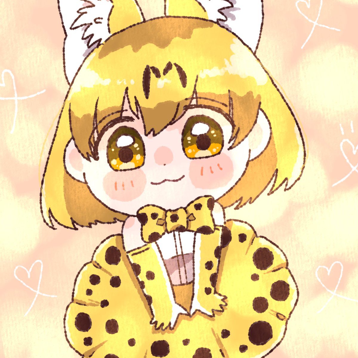 hicohixi's tweet photo. 久々に！きゅるるん🐱🐾

#けものフレンズ https://t.co/Jgn3XrFKld