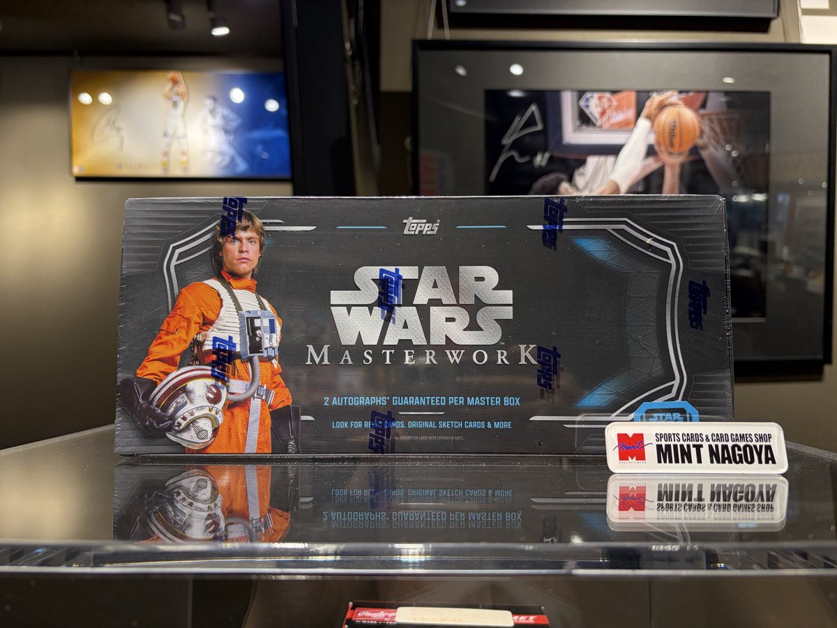 MINT名古屋店新商品情報】 『2025 TOPPS STAR WARS MASTERWORK HOBBY
