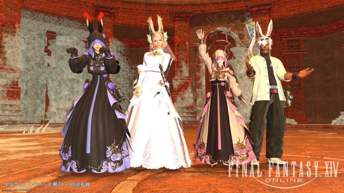FfxivLark's tweet photo. ヴィエラ固定でピルグリム3周目周回中。ん？ヴィエラ…だよね？🙄
#FF14 https://t.co/LvcFjVrJLj
