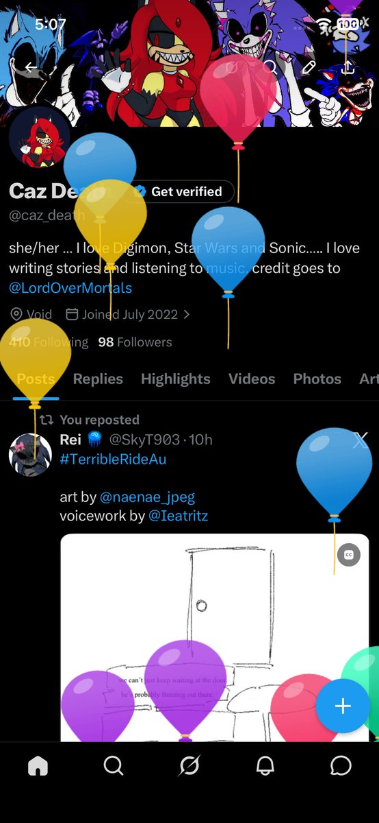 caz_death's tweet photo. It’s me birthday ^^ https://t.co/4Mh8aXE8N5