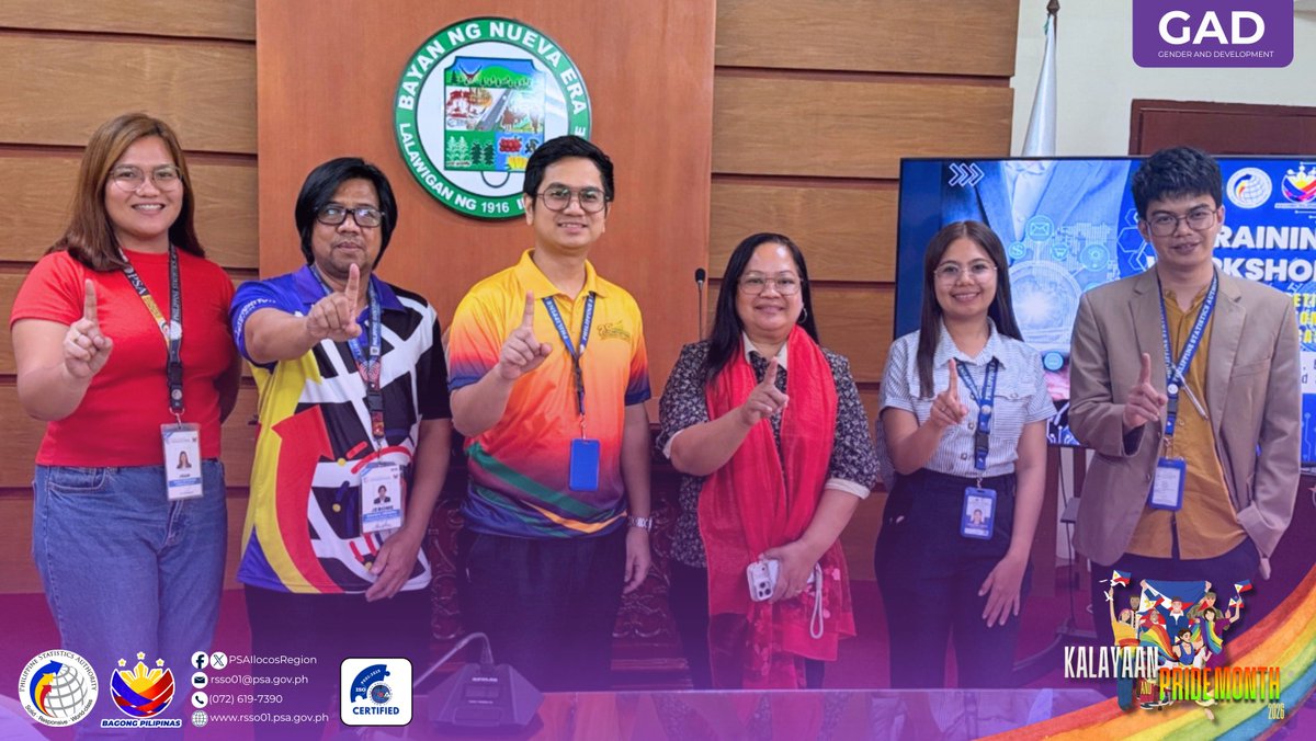 PSAIlocosRegion's tweet photo. KALEIDOSCOPE THURSDAYS! PSA-RSSO 01 celebrates Kalayaan &amp; Pride Month 2026. This Thursday, we wear colors that reflect our uniqueness, diversity, and inclusion. Together, our differences make us stronger.

For more updates, visit: https://t.co/5ZvWppLjqE https://t.co/jyb5qOHJXo