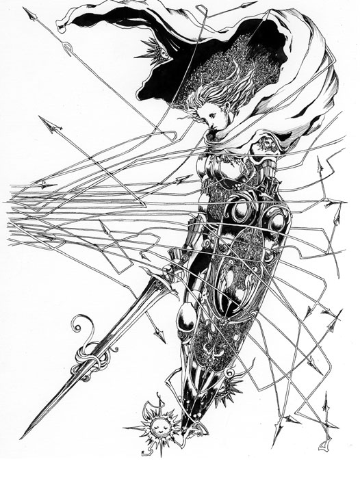 モノクロはアナログで描く事は減ったけれどもNIKKOの丸ペンはなくなりませんように…細い線で描くとまだデジタルと露骨に差があって全てデジタルでというわけにはいかないんだな~