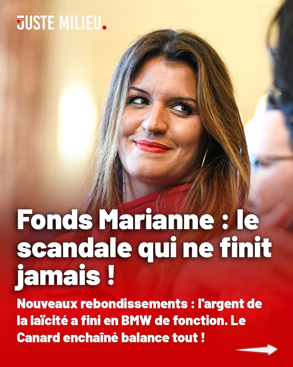 JusteMilieu3's tweet photo. Fonds Marianne : le scandale qui ne finit jamais ! 

Nouveaux rebondissements : l'argent de la laïcité a fini en BMW de fonction. Le Canard enchaîné balance tout !

La République en version "M Sport"  !

📍 + 500 % : L'augmentation de salaire que s'est versé le gérant de l'association.
📍 Faux et usage de faux : Des documents antidatés pour justifier les subventions de 266 000 €.
📍 Le crash : Quatre suspects devant le juge ce 18 mai pour escroquerie en bande organisée. 

Suffisant pour relancer ce scandale trop vite enterré ?
