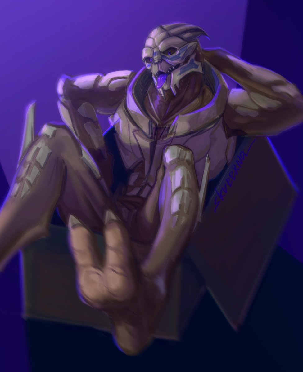 skveerna's tweet photo. put him in a box   yep
#Garrus #MassEffect #GarrusVakarian https://t.co/RIltProfmD