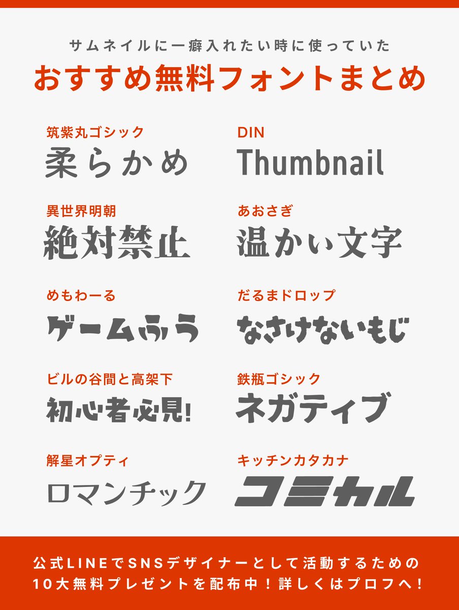 naoinst_70's tweet photo. とりあえず全部ダウンロードしろ！
っていうくらいおすすめのフォントたち https://t.co/jb7QwH9cp1