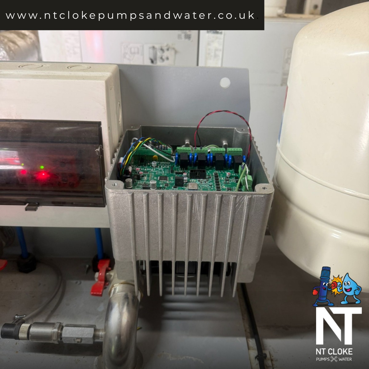 ntcloke's tweet photo. 🔧 Apprentice Spotlight

Nearly qualified apprentice Jack Gunn completed an inverter replacement at a local school as part of his final assessment.

Booster set recommissioned and back in operation. 👏

#NTCloke #PumpEngineers #ApprenticeEngineer #BoosterSets https://t.co/pdqmaqRGZo