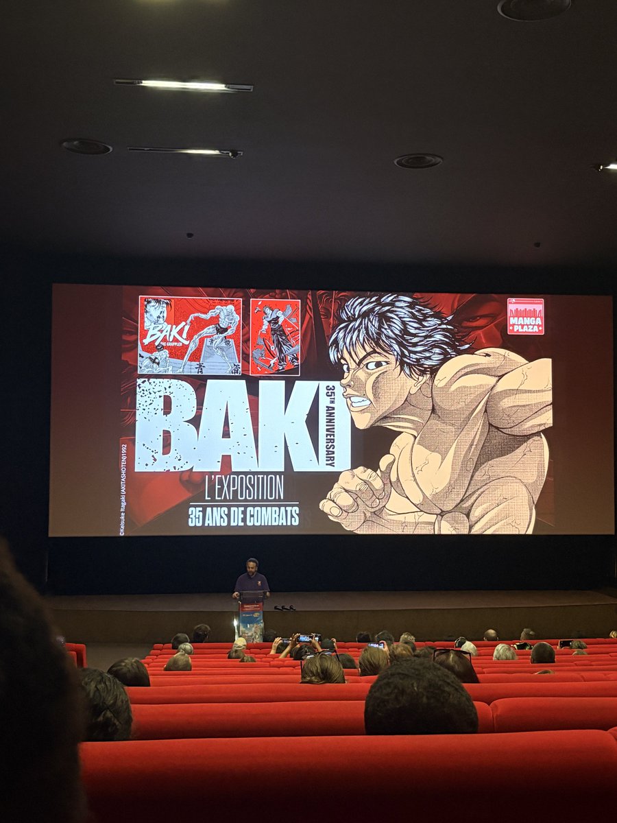 LeCommandant_M's tweet photo. Quelques infos concernant la venue de Keisuke Itagaki, l’expo Baki fera 300m2 https://t.co/Ak4x1iDC8t