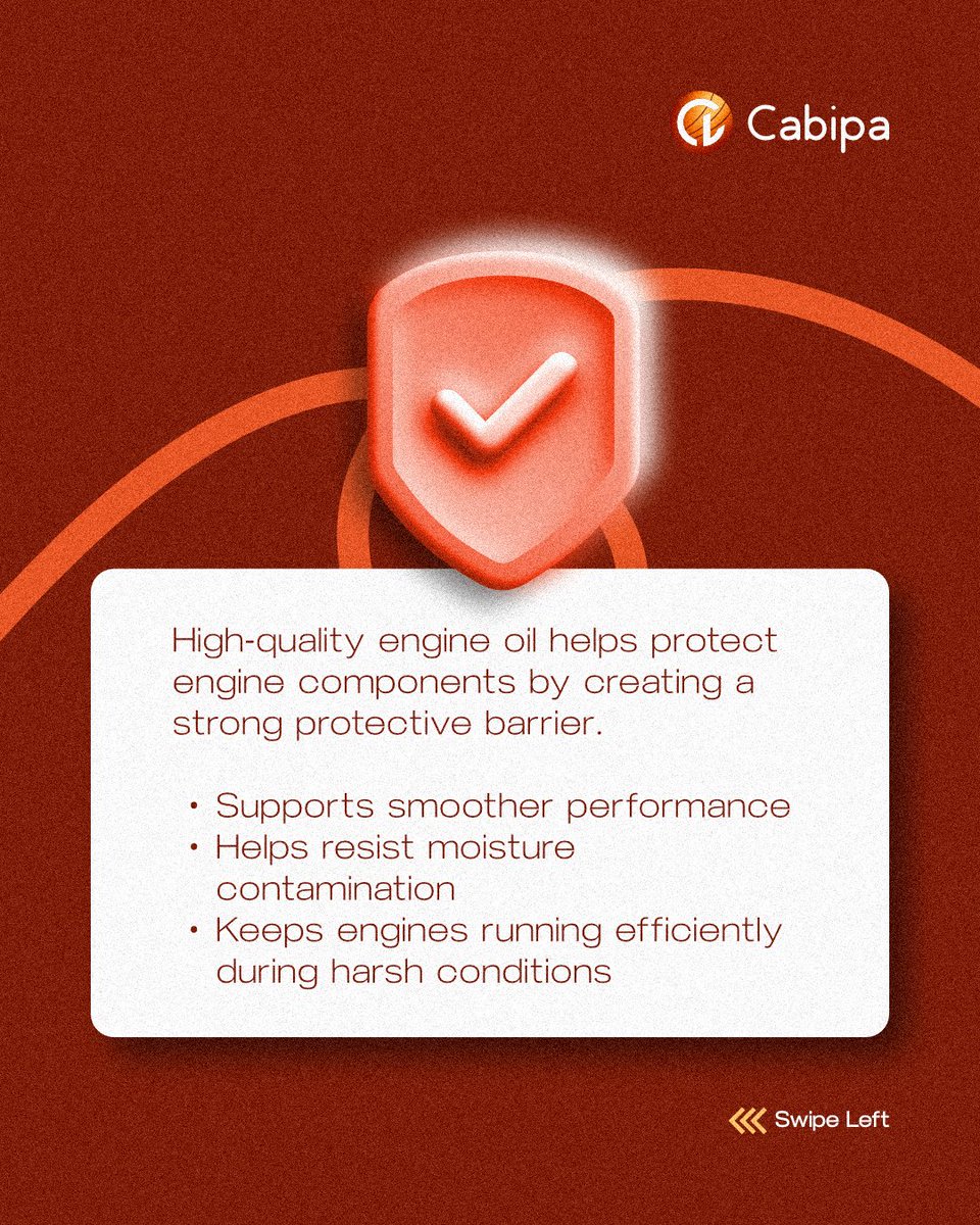 Cabipa's tweet photo. Water and oil don’t mix — and your engine knows the difference. 💧⚙️
Protect your engine with proper lubrication for smoother performance and longer engine life.

#engineoil #autoeducation #cartips #vehiclecare #engineprotection #motoroil #automaintenance https://t.co/3RM80Dt8m4