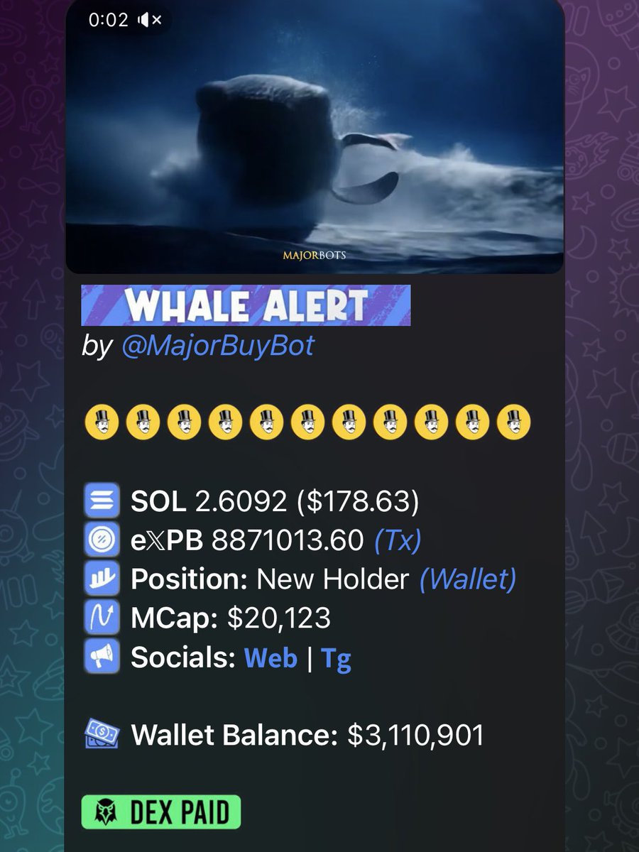 OFiDCrypt's tweet photo. A WHALE came swimming in https://t.co/LiowJiYSsY 😱😱

They got the balls — and they BOUNCE! 🎉🎉 https://t.co/CmdN3iEhpX
