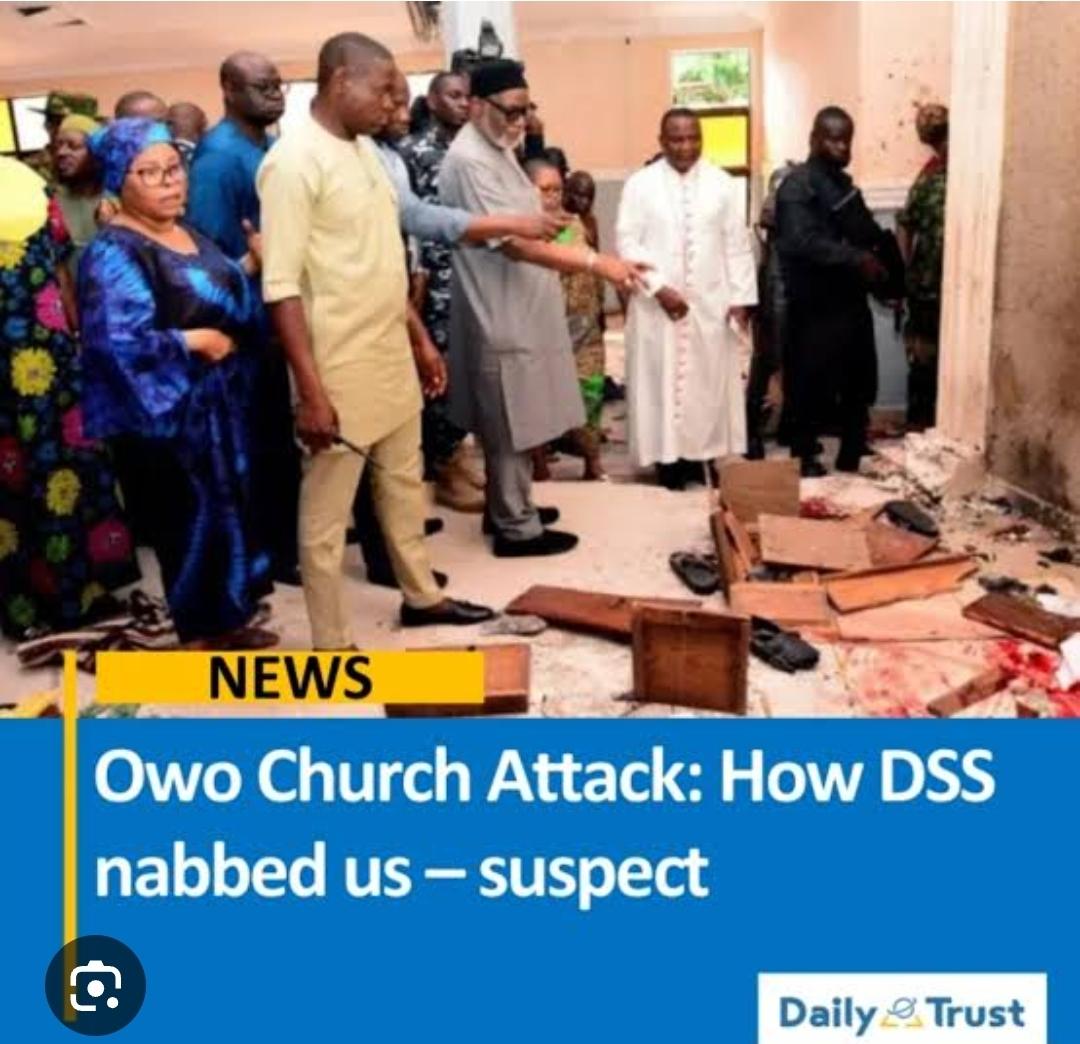 Innocentjoeboy's tweet photo. Owo Church Attack Verdict
A Nigerian court sentenced four men to death for their roles in the 2022 attack on St. Francis Catholic Church in Owo, Ondo State. https://t.co/Y9Z5BidcVo