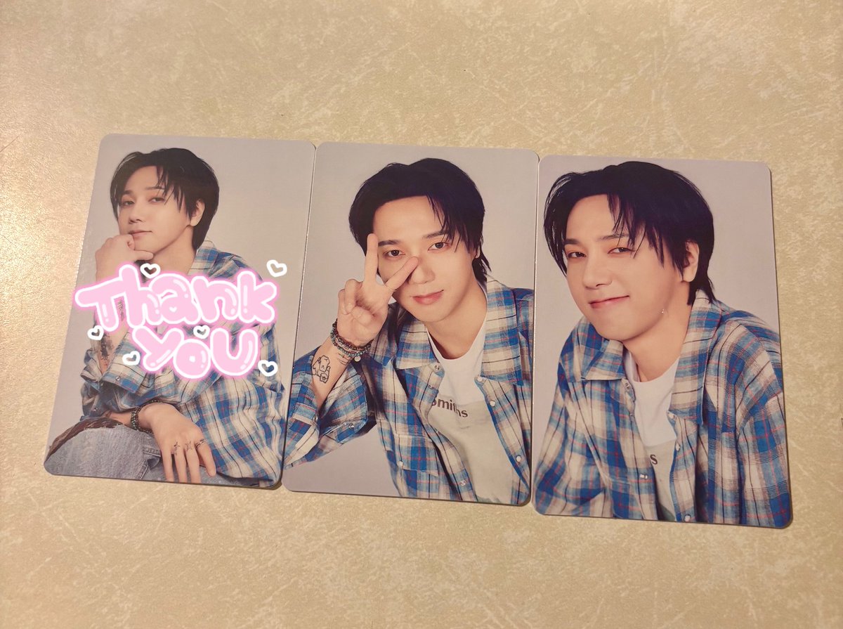 omcuca's tweet photo. SUPER JUNIOR イェソン
咲き誇る時を待つのは
ランダムフォトカード 交換

譲⌇④⑥
求⌇③⑧

郵送にて交換希望です。
お心当たりのある方お気軽にお声掛けください🙏🏻 https://t.co/SmrdF2wTfj