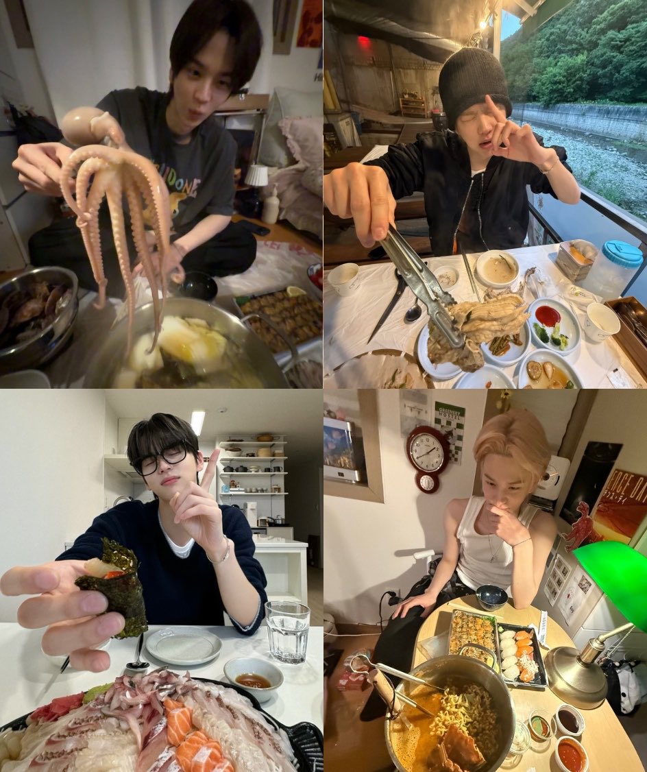 luvyudoz's tweet photo. shinyu’s my fave (loser) foodie ever https://t.co/HHXR9O0H0C