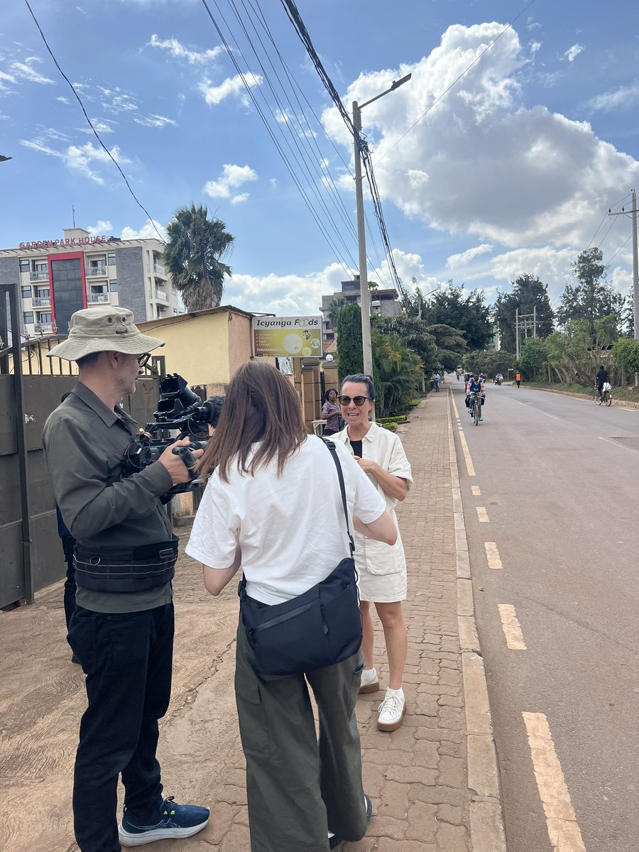 officialPatient's tweet photo. I’m pleased to have coordinated the Kigali episode of the documentary series “A Thousand Cities” from 23–30 May 2026!
Hosted by Valerie de Plante, former Mayor of Montreal 🇨🇦 (2017-2025), with Director Hammoum Sabrina, DOP Margineanu Alexandra &amp; Coordinator Alice Desrochers. https://t.co/Y3sQBGigfu