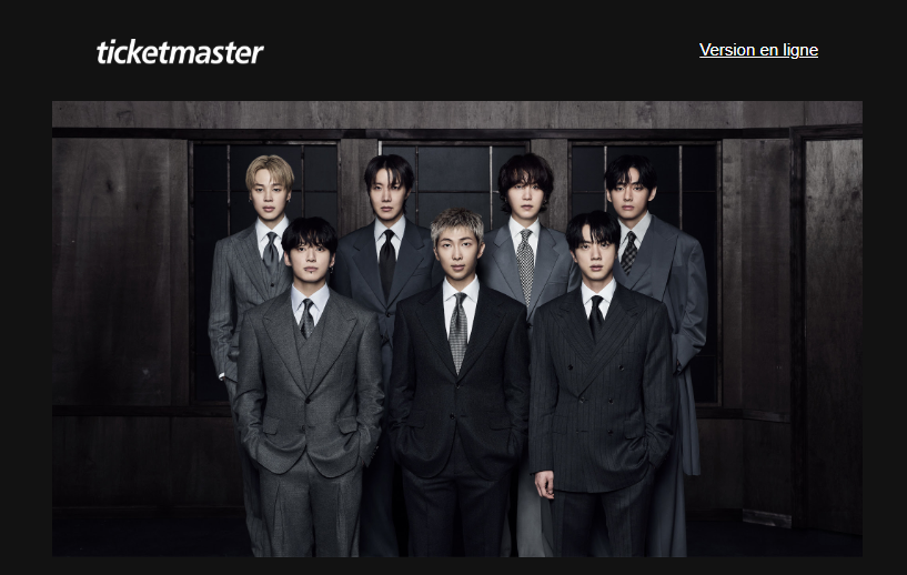_BTSBELGIUM's tweet photo. [#BTS_WORLDTOUR_BRUSSELS]

🇬🇧
If you bought a ticket for the concerts in Brussels, you should have gotten an email from Ticketmaster 👀

✨SNCB/NMBS
The train service offers night trains to various cities for just €14 round-trip!

Tickets are already on sale, and there are only a limited number available, so get them quickly!

The night train are departing at 0:55 on both days~

🔗https://t.co/vpvtAVznNT

✨STIB/MIVB
The tram and metro service is offering a free Event Pass, valid for the entire day of the concert!

👉To get your Pass, you'll need to go to a STIB/MIVB terminal and enter the code you got by email (available 3 days before the concerts).

MORE INFO
🔗https://t.co/9A8eUObRb1

✨PARKINGS
With your train ticket, you'll be able to park your car on various SNCB/NMBS parkings during 24h for free !!

Brussels Expo : Both C and E parking are now open for presales ! Price : 20-30€

🔗https://t.co/mbxusa2rU8

You still have questions ? Ask them in the comments 👇
