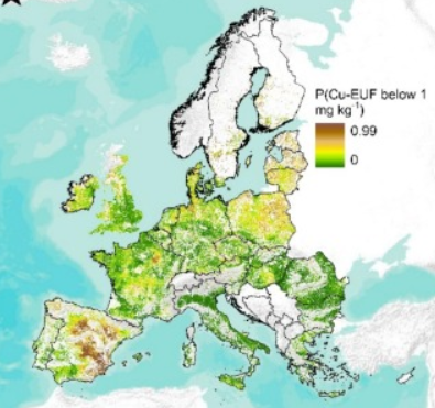 PanosPanagos33's tweet photo. Copper (Cu) and zinc (Zn) are essential micronutrients 🫘👨‍🍳🥘, critical for both crop growth🌿🌱🍀 and human health💔👩‍⚕️.  About 32% of soils were Cu-deficient, while 14% showed Zn deficiency. New study: https://t.co/l3mnu0BMt5 https://t.co/rwxZQ0SQYF