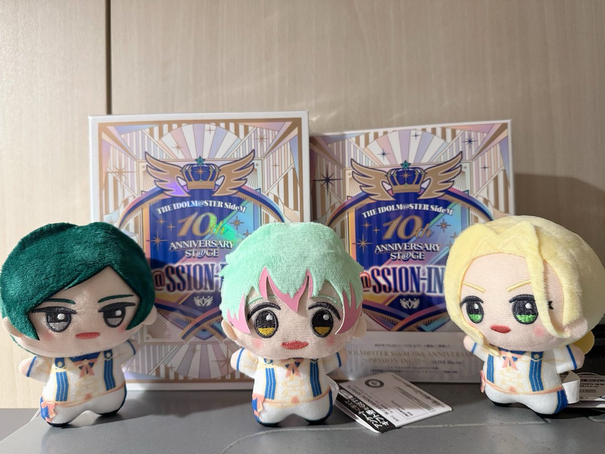 0808Antony's tweet photo. 「SideM」の10thライブのBlu-ray来たあぁああぁぁぁぁ‼️‼️‼️‼️‼️
#idolmaster #SideM https://t.co/YWBvQzLC3c