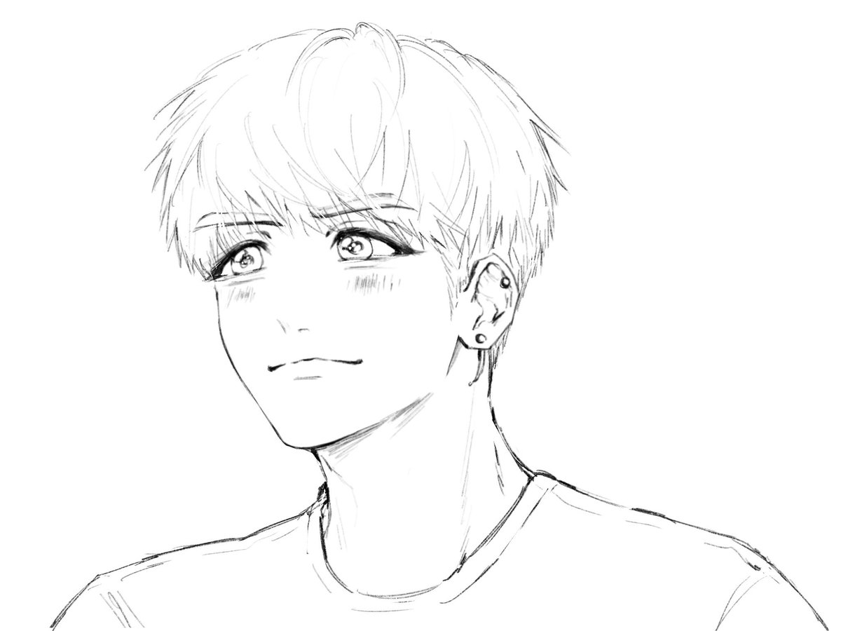 ohmycheonsa's tweet photo. betulll sekali, krn aku kadang males lineart lagi dan mau langsung color aja 😭 jd sketchnya sengaja aku lgsg bikin rapi 👍 https://t.co/8ZrQfoWfhu