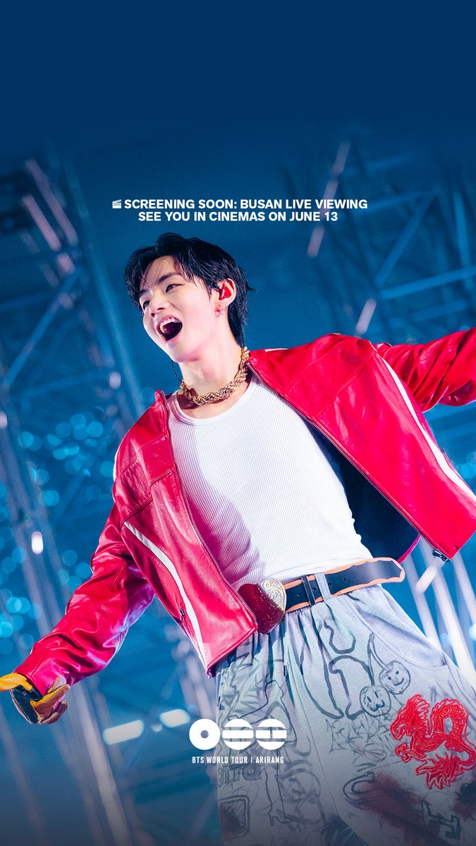 KTH_Kcrew's tweet photo. BTS WORLD TOUR 'ARIRANG' LIVE VIEWING IN BUSAN

#뷔 #V #BTSV #KimTaehyung https://t.co/rXFk4kKRWP
