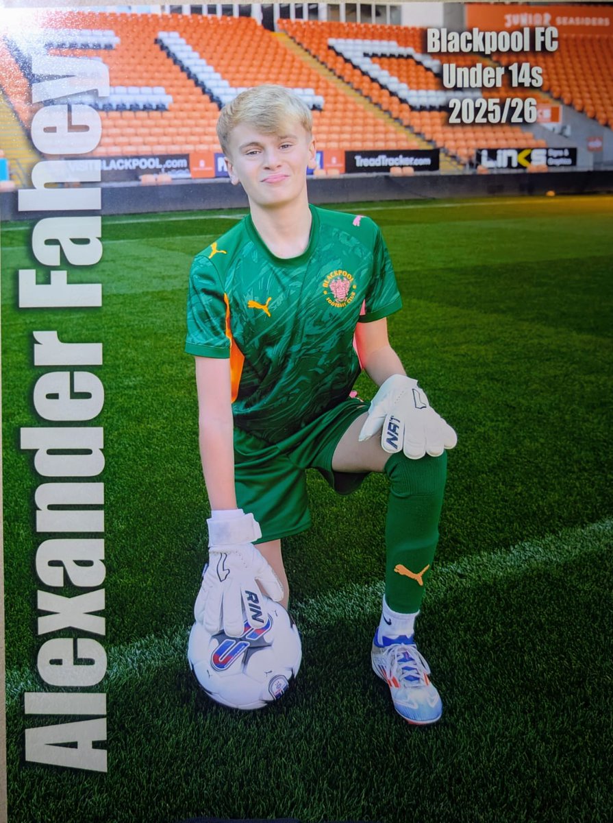 byrchall's tweet photo. We are incredibly proud of Alexander, who has retained another two-year contract with @BlackpoolFC and is now moving up to the U15s.
This marks his 7th year at the academy after signing at U9 level. A scholarship is now within touching distance! https://t.co/87wYeHooW8